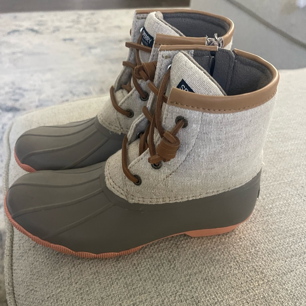 Little Girls Sperry Duck Boots